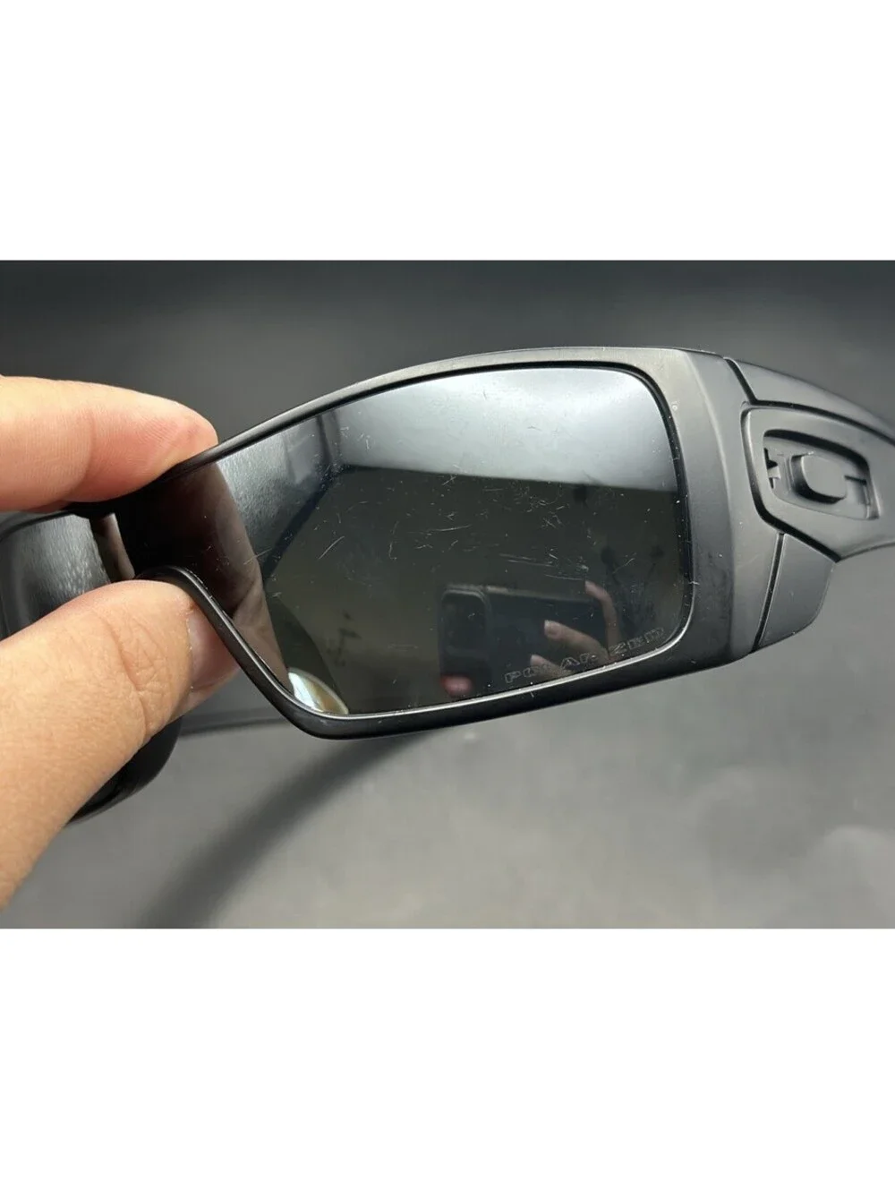 Oakley Batwolf Matte Black Ink/Black Iridium Polarized Lenses
